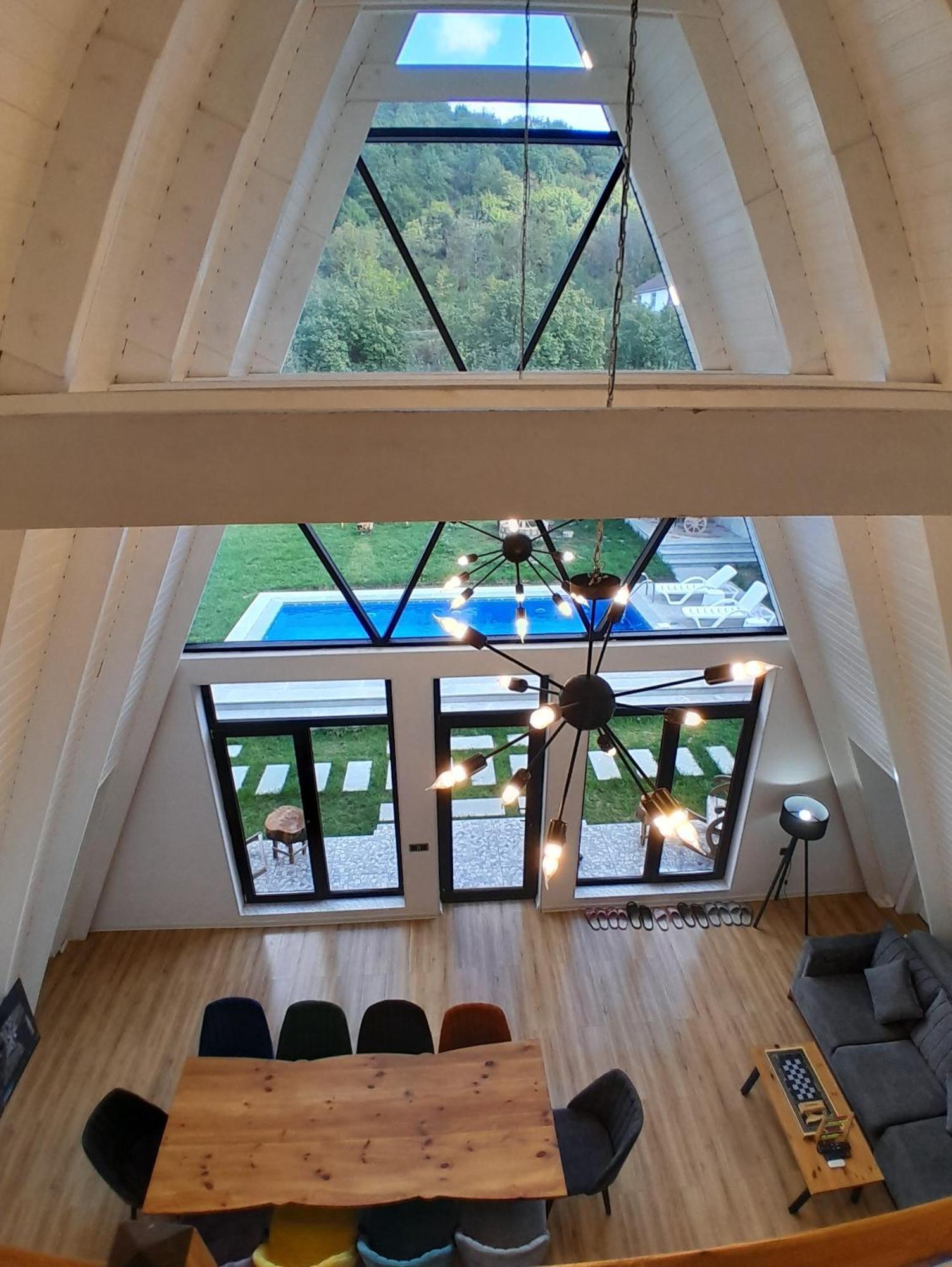 Qafqaz Mountside Chalet Gabala Buitenkant foto
