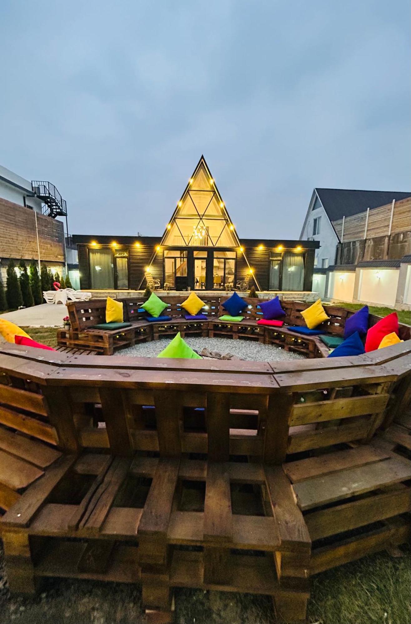 Qafqaz Mountside Chalet Gabala Buitenkant foto
