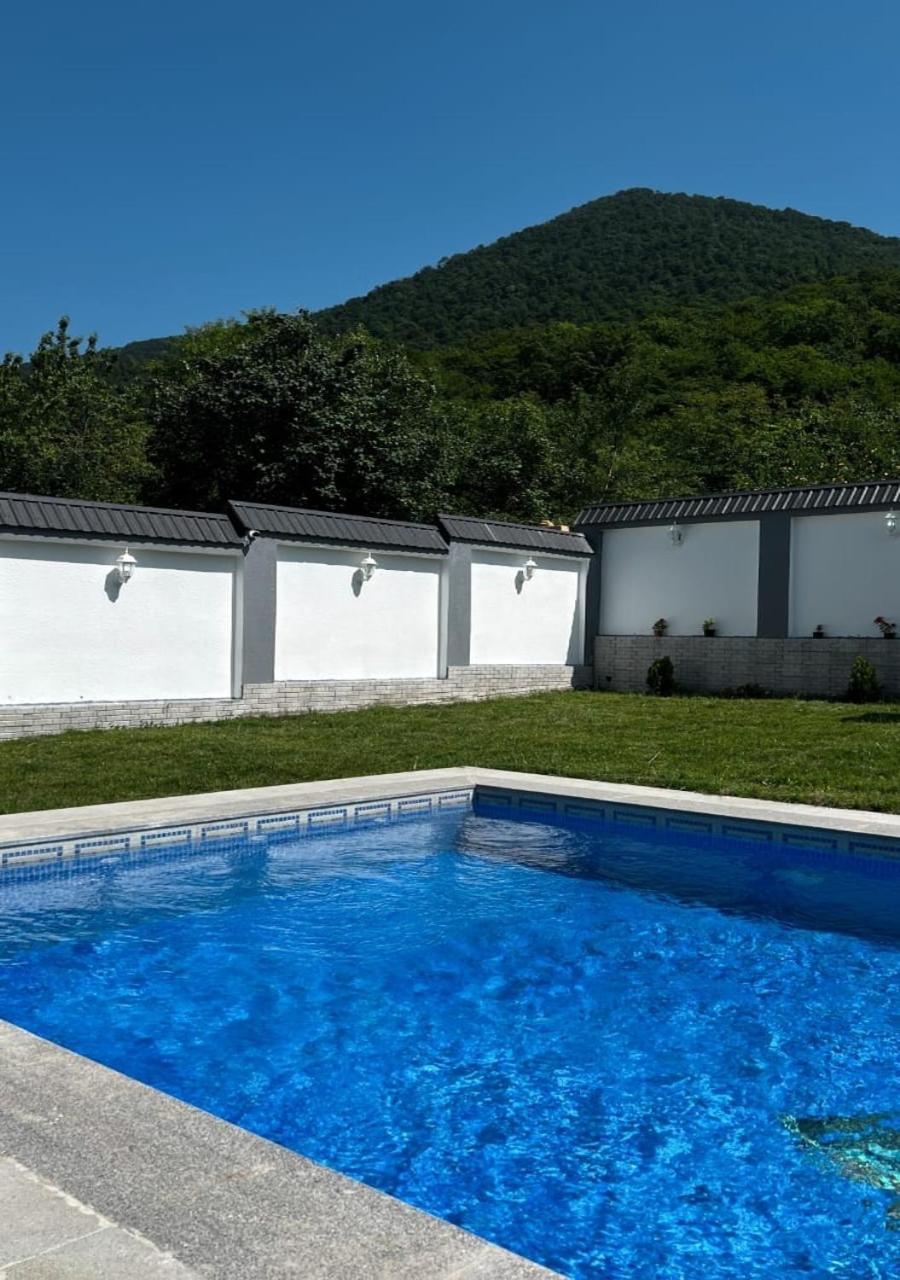 Qafqaz Mountside Chalet Gabala Buitenkant foto