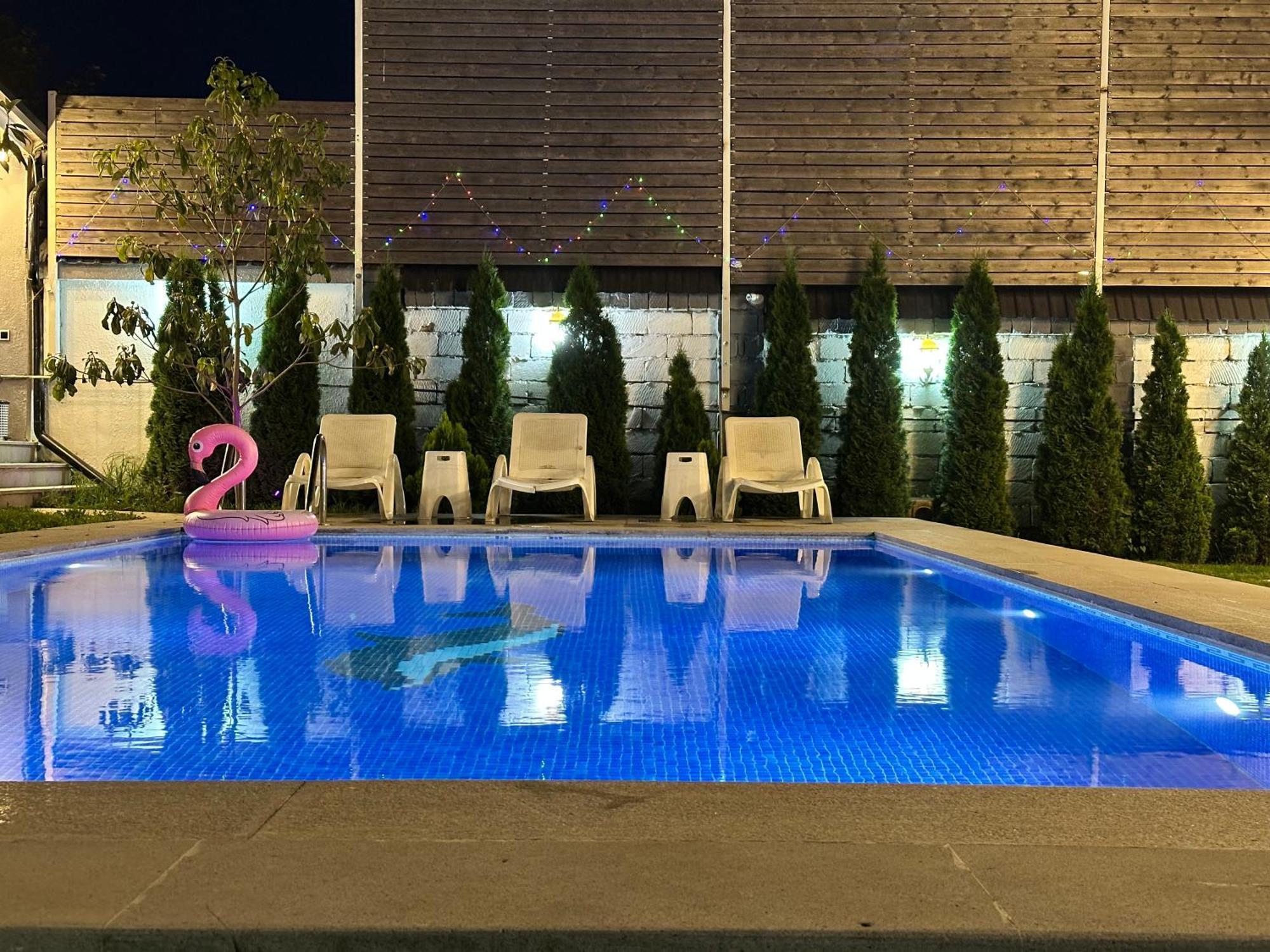 Qafqaz Mountside Chalet Gabala Buitenkant foto